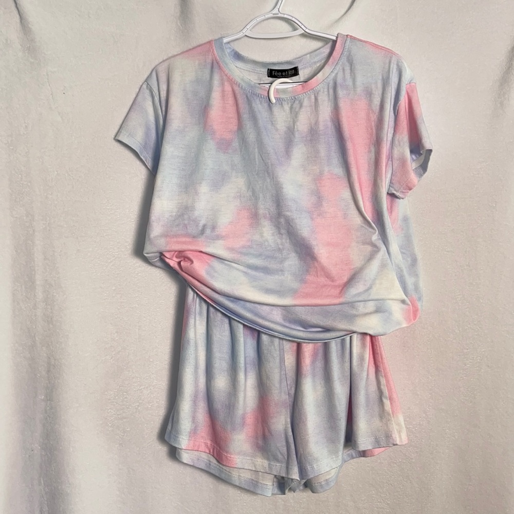 Tie Dye Pajama Set